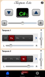 download free tanpura app for iPad